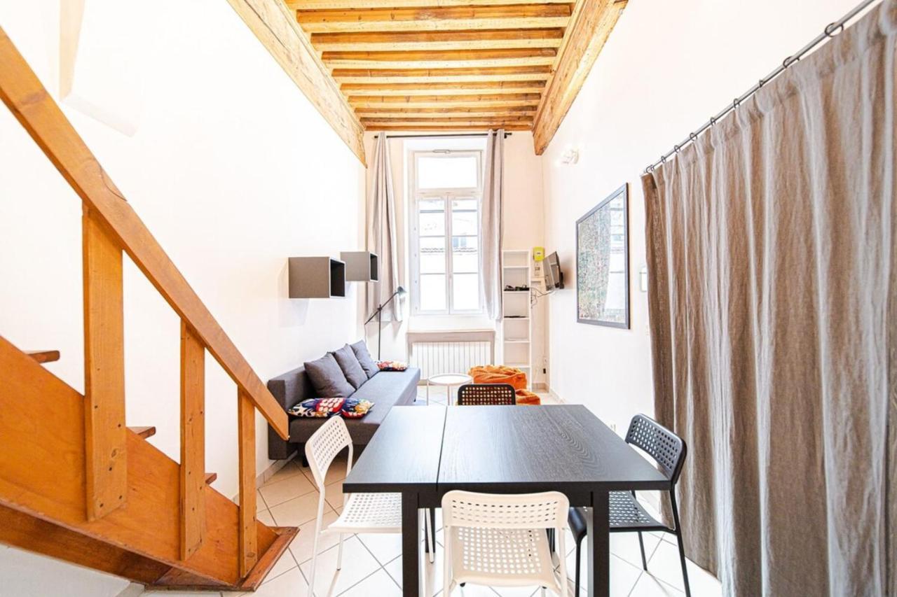 Studio Capponi-2 Pers-Terreaux-Croix Rousse Apartment Lyon Bagian luar foto